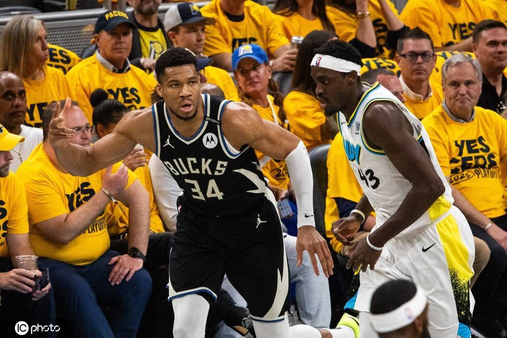 哈里伯顿准绝杀字母哥空砍30+20+13 步行者淘汰雄鹿